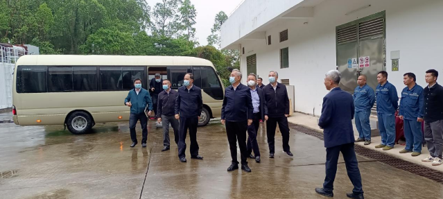 省領導陳良賢到我司沼氣電站調研 走好現代農業綠色高質量發展