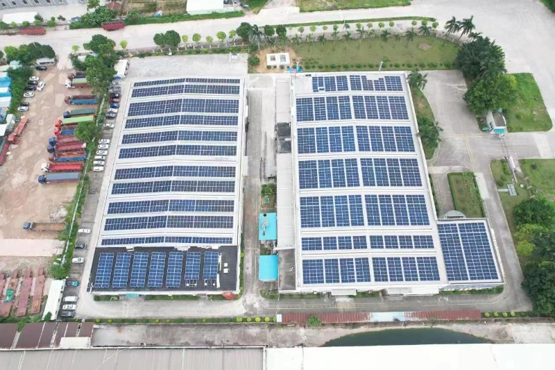 廣東中鼎智能科技有限公司1.3MW分布式光伏發電項目
