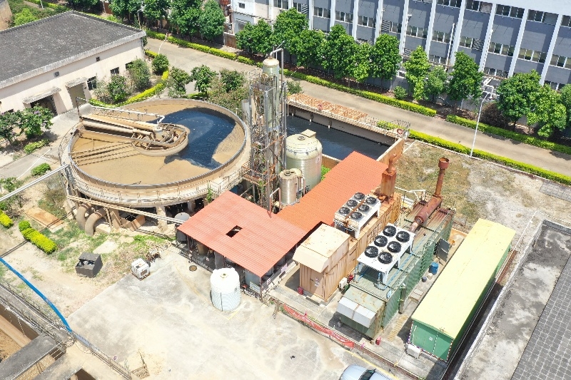 銀洲湖污水處理廠沼氣發電項目